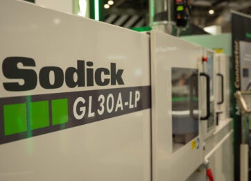 Sodick GL30-LP - New Injection Moulding Machine with V-Line Technology