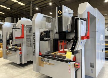 Great to see four new Sodick AL60G machines arriving at TRAC Precision Solutions